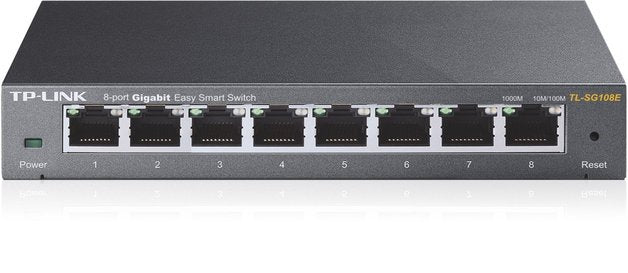 TP-Link SG108E 8 Port Gigabit Easy Smart Switch