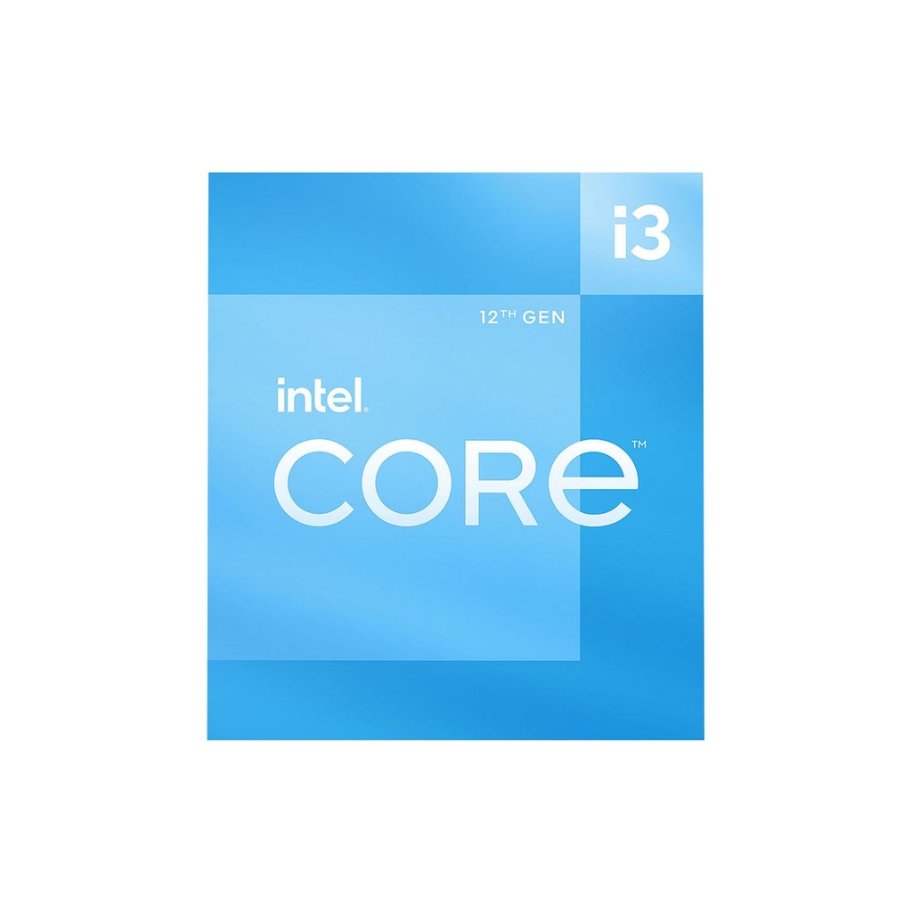 Intel i3 12100 CPU 4 Cores 8 Threads 4.3Ghz Max Turbo Frequency