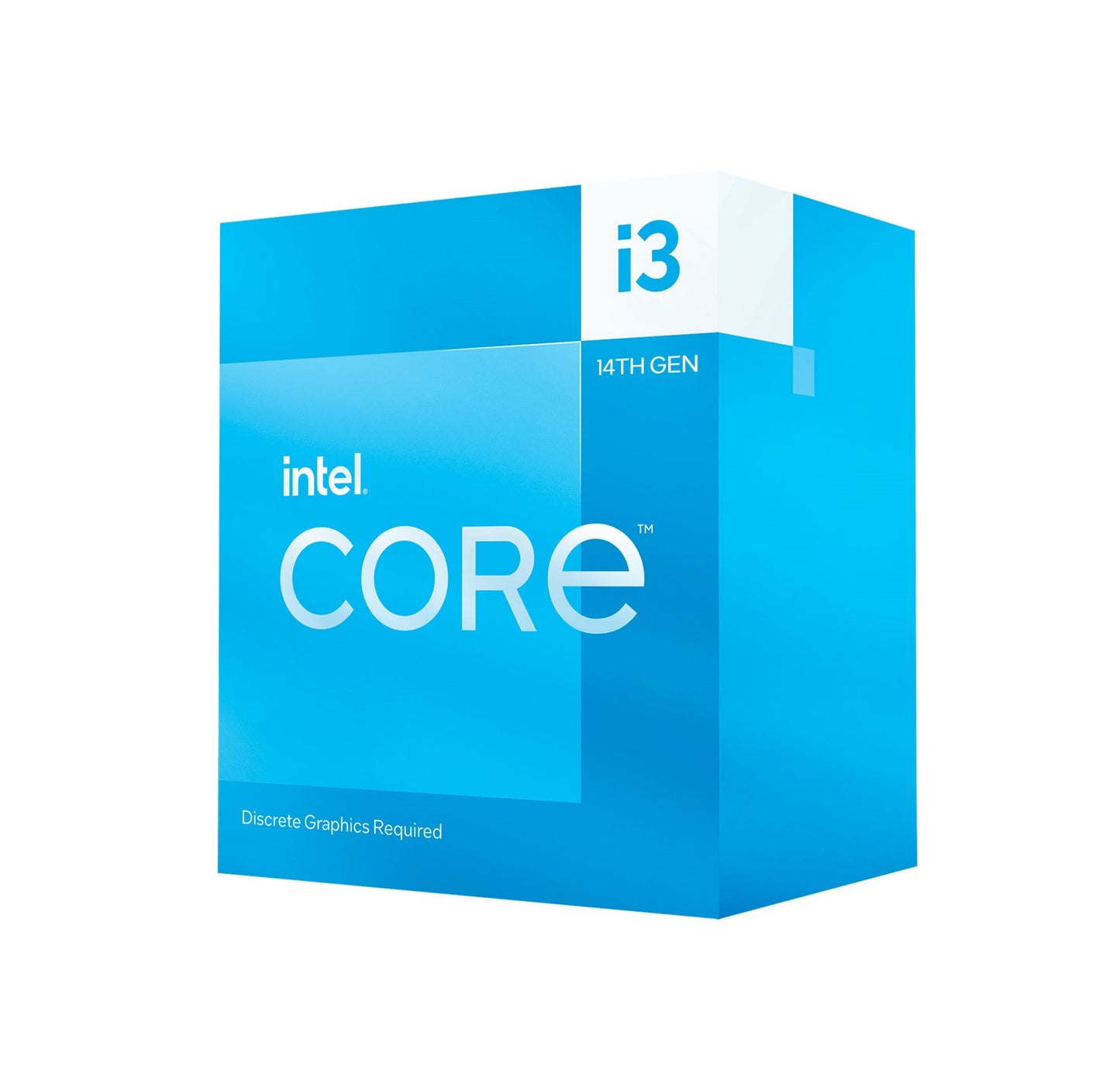 Intel i3 14100F CPU 4 Cores 8 Threads 4.7Ghz Max Turbo Frequency