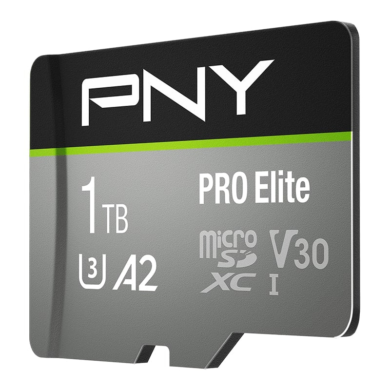 PNY PRO Elite 1TB microSD Card with Adapter