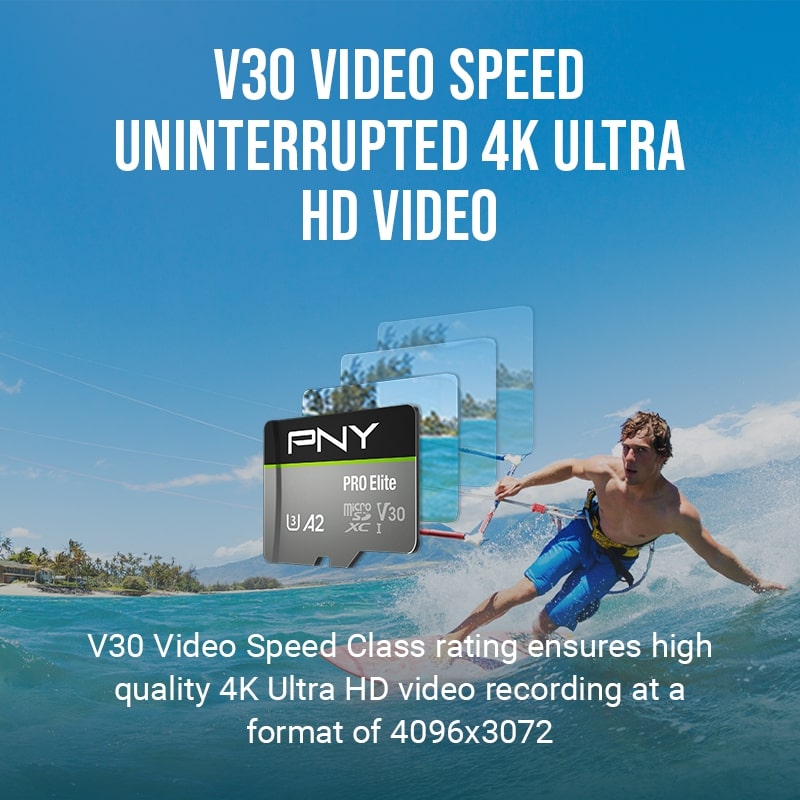 PNY PRO Elite 1TB microSD Card with Adapter