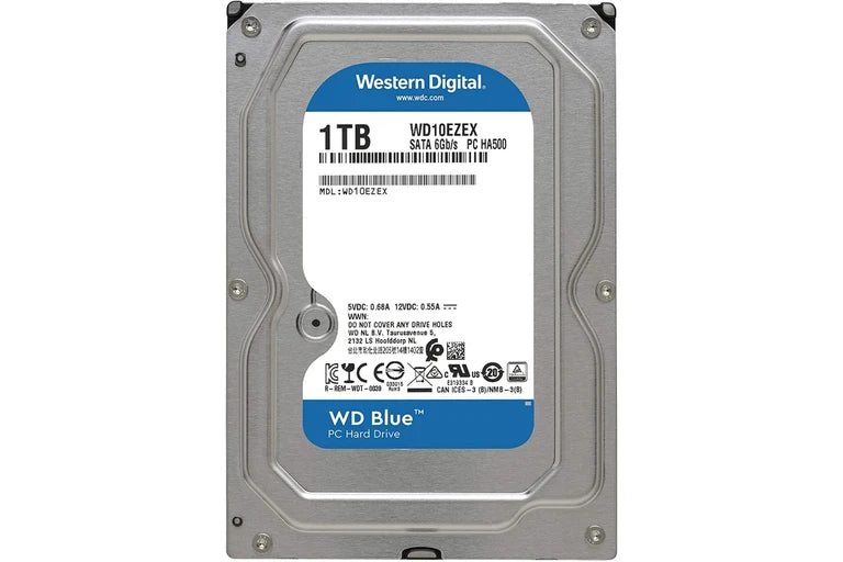WD Blue 1TB 3.5" Internal HDD