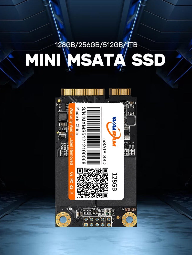 Walram 128GB MSATA SSD 3Yr Wty