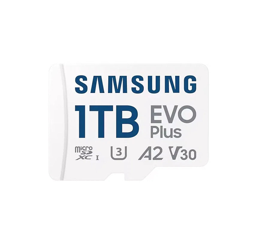 Samsung EVO Plus 1TB microSD Card with Adapter 10Yr Wty