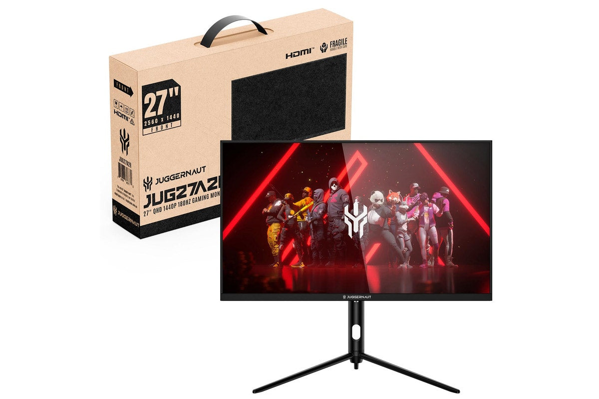 Juggernaut 27" QHD 2K 2560 x 1440 180Hz IPS Gaming Monitor