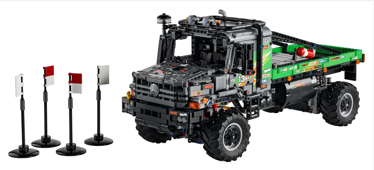 LEGO Technic 4x4 Mercedes-Benz Zetros Trial Truck 42129