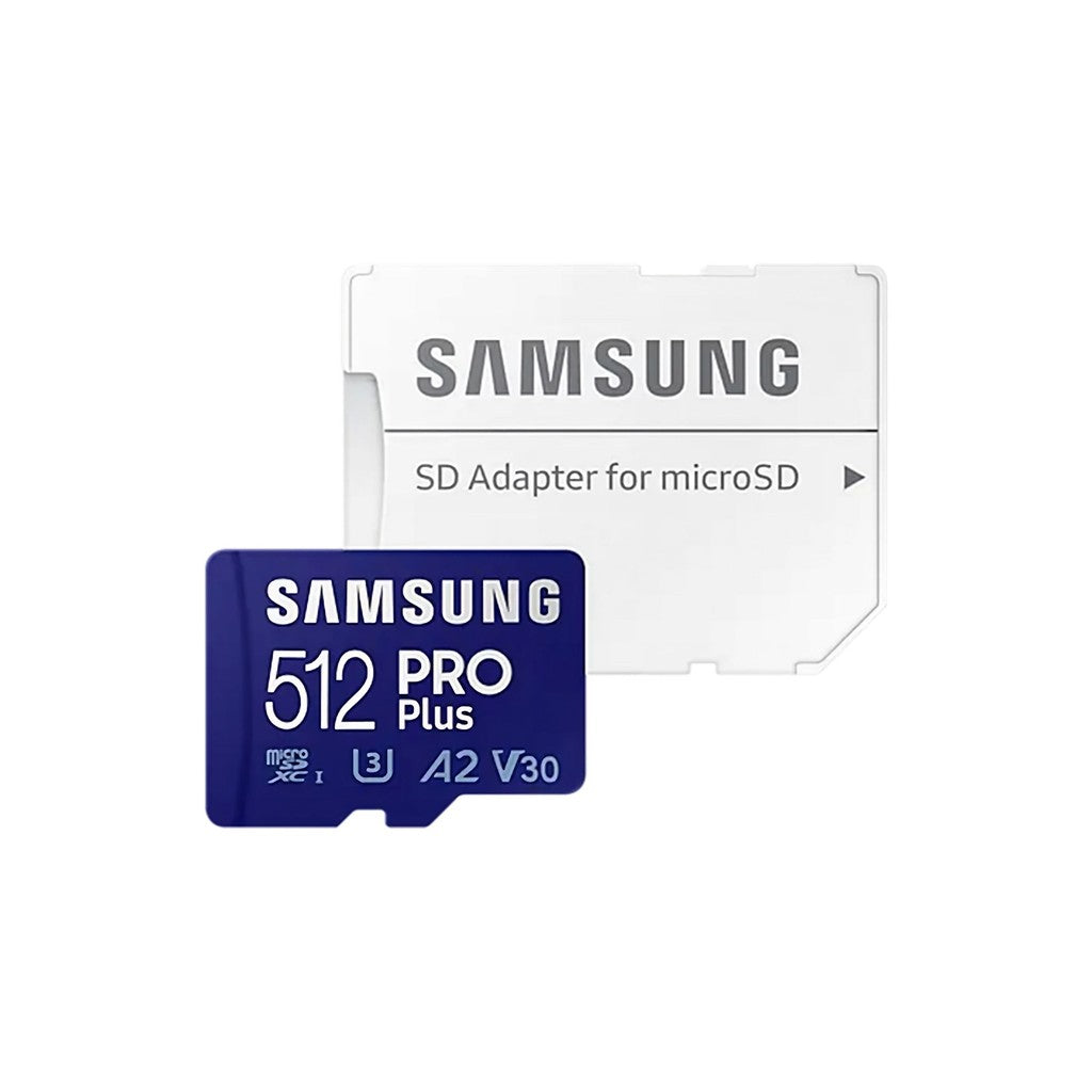 Samsung PRO Plus 512GB microSD Card with Adapter