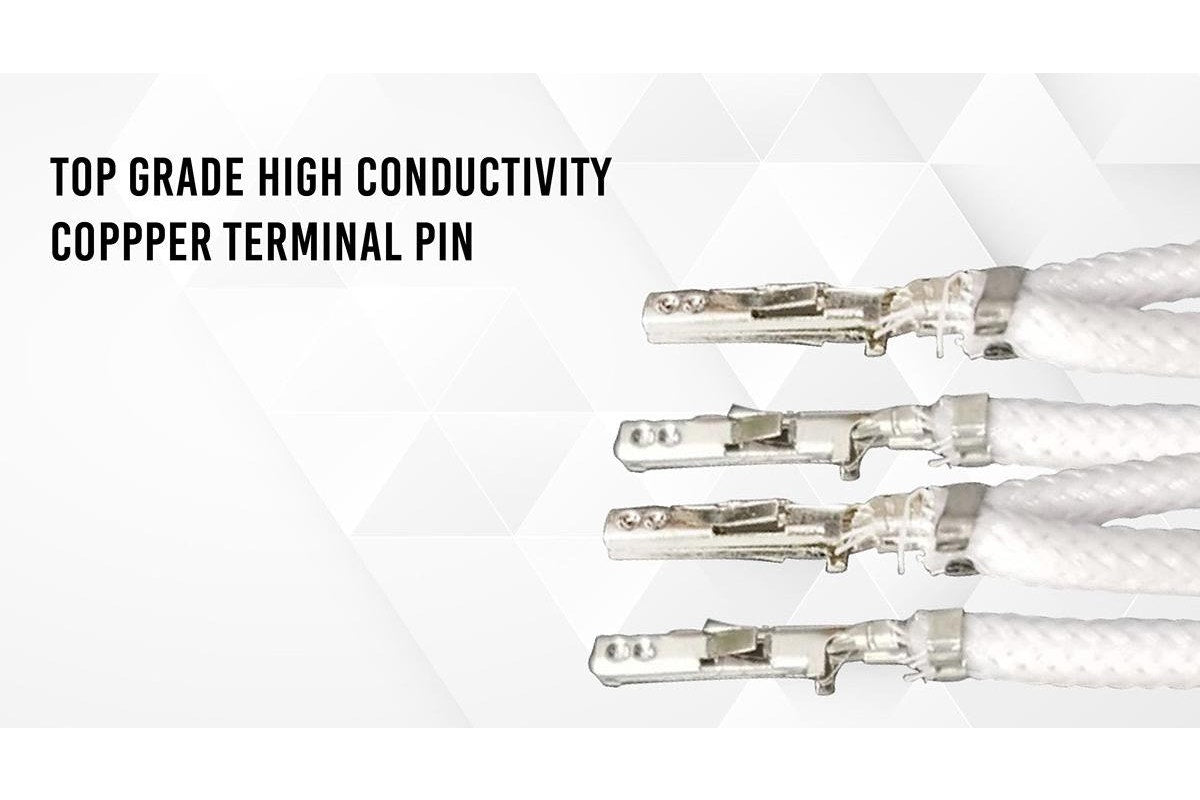 Xigmatek iCable CPU 4+4 Pin Extension Cable - Red