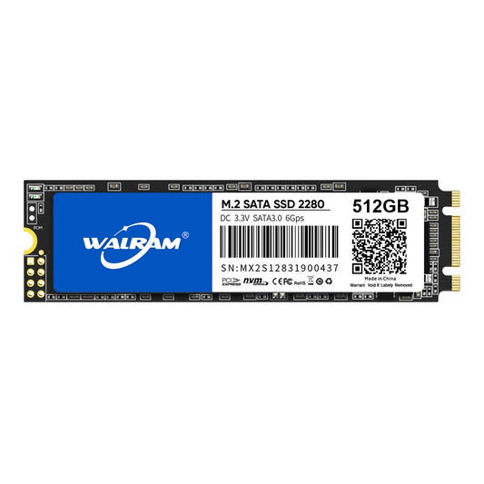 Walram 512GB M.2 NGFF SATA SSD