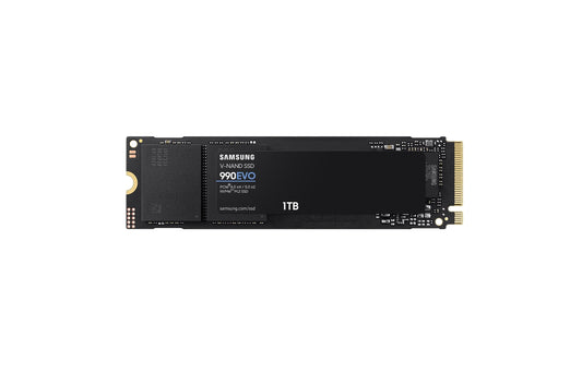 Samsung 990 EVO 1TB 5000MB/s PCIE 5.0 x2/PCIe 4.0 x4 M.2 NVMe SSD
