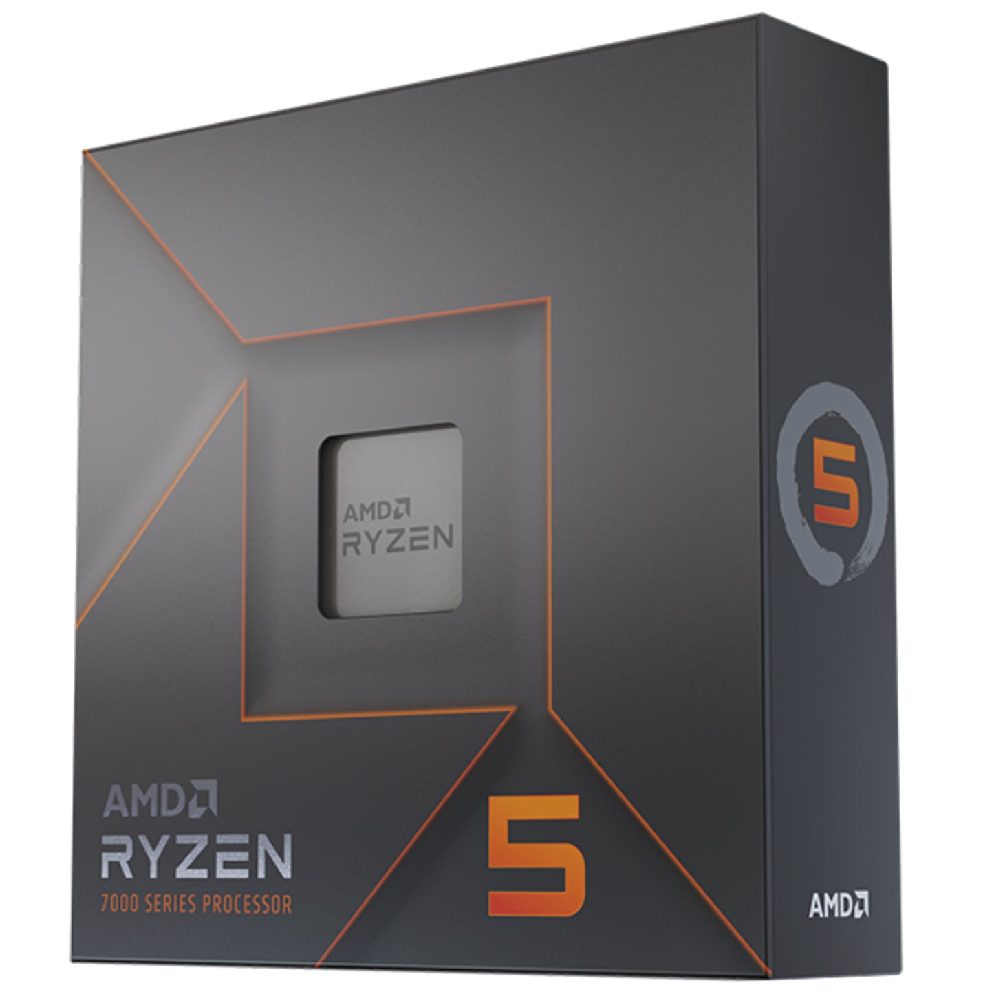 AMD Ryzen 5 7600X CPU 6 Cores 12 Threads 5.3Ghz Max Turbo Frequency