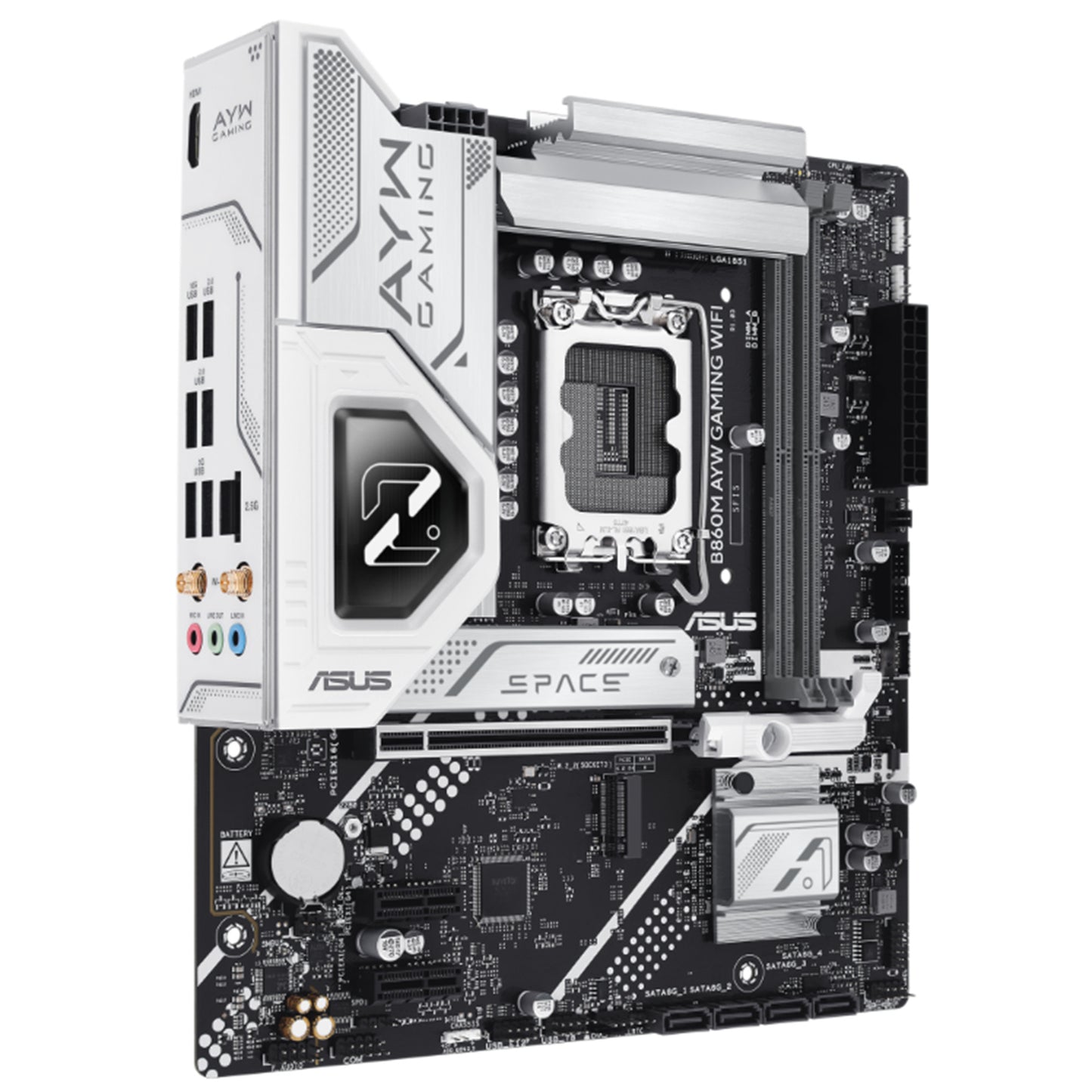ASUS B860M-AYW GAMING WIFI mATX LGA 1851 Motherboard