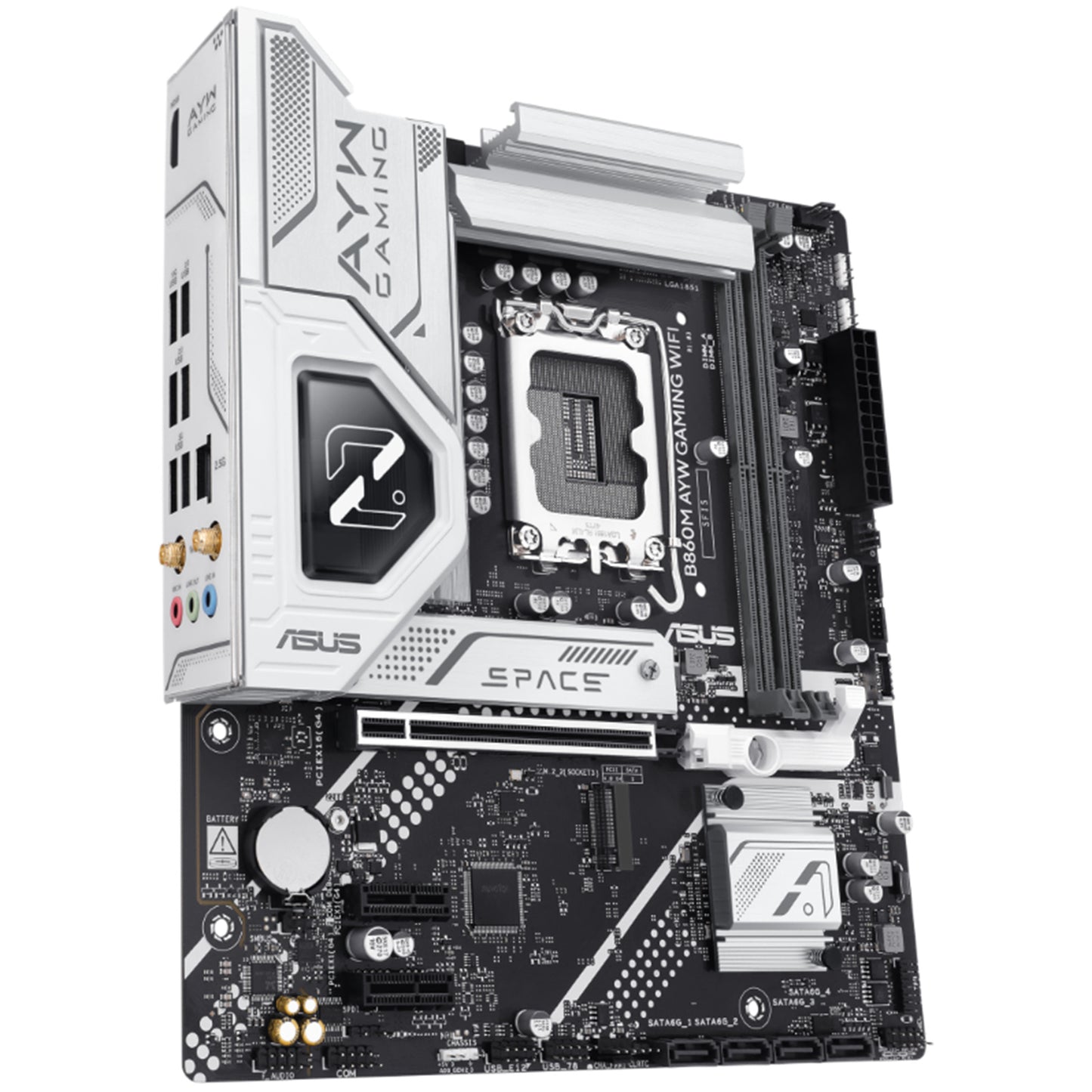 ASUS B860M-AYW GAMING WIFI mATX LGA 1851 Motherboard