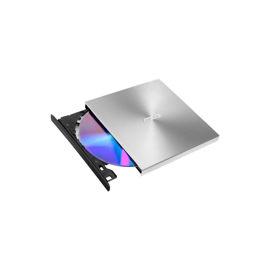 ASUS ZenDrive U9M SDRW-08U9M-U 8x DVDRW USB-C External Optical DVD Writer - Silver