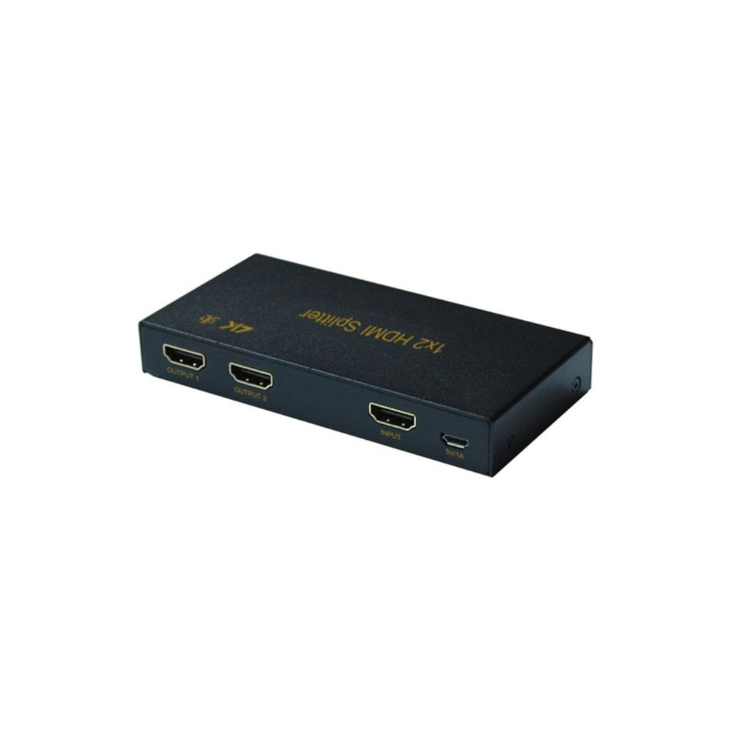 AVS AHDSP2 Ultra Slim 1x2 HDMI Splitter with 4Kx2K and EDID Management