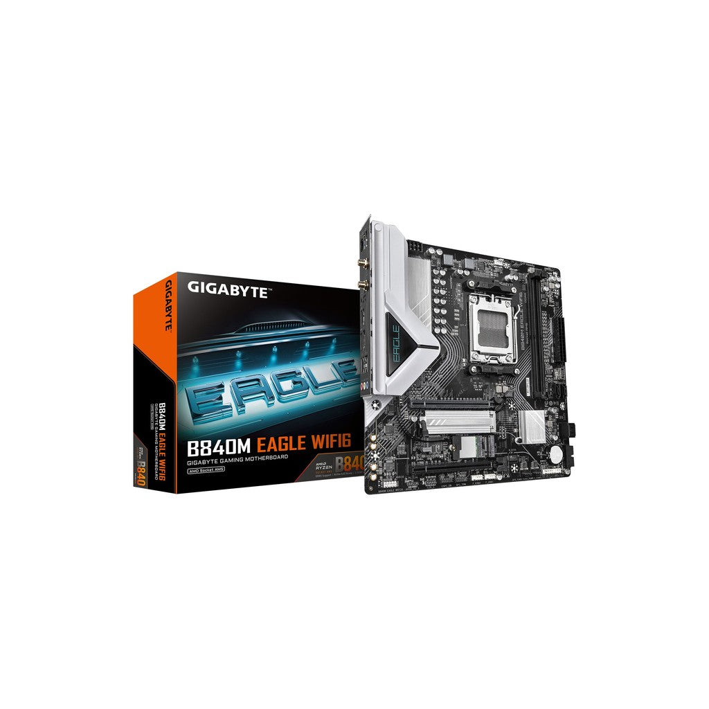 Gigabyte B840M EAGLE WIFI6 AM5 mATX Motherboard