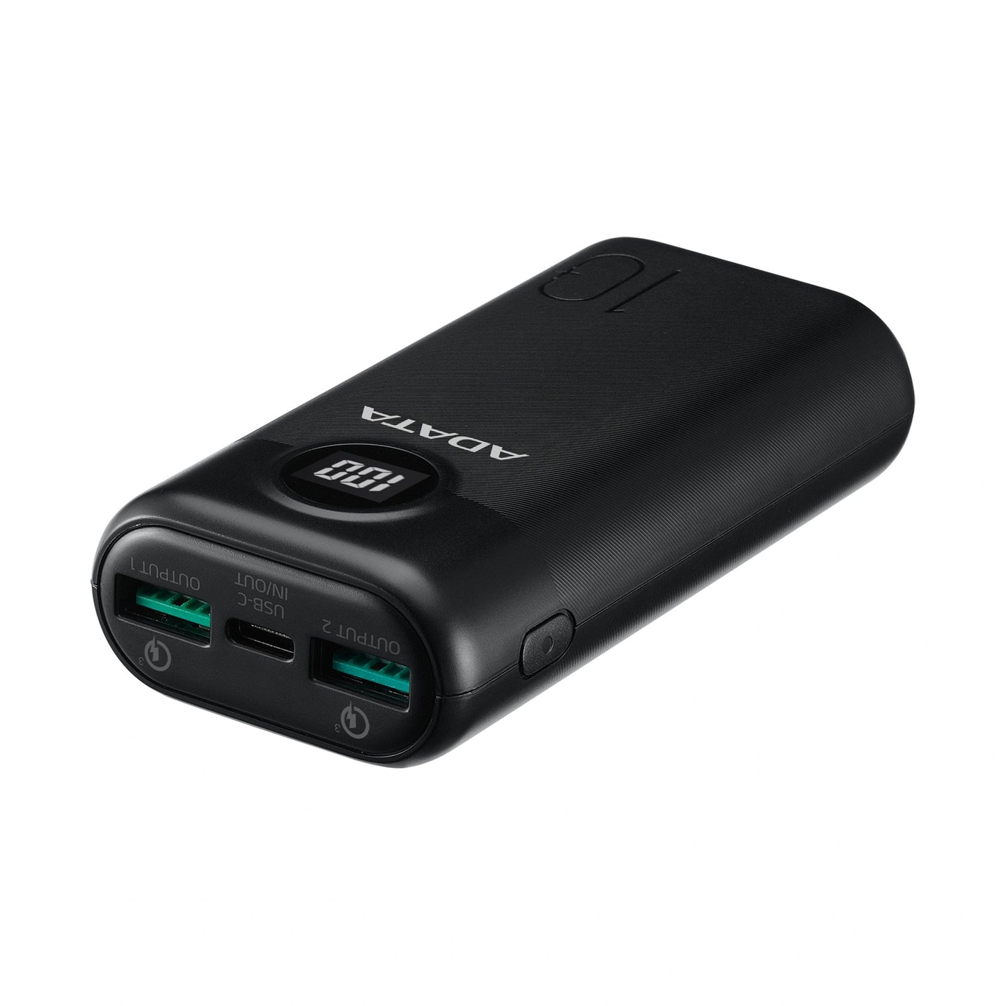 ADATA P10000QCD 10000mAh Quick Charge Powerbank - Black