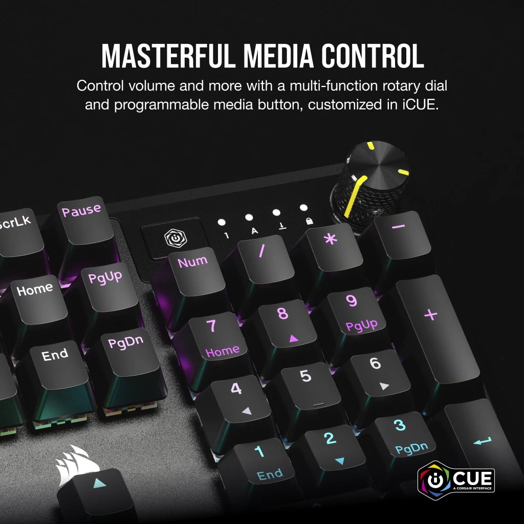 CORSAIR K70 CORE RGB MECHANICAL GAMING KEYBOARD - Black