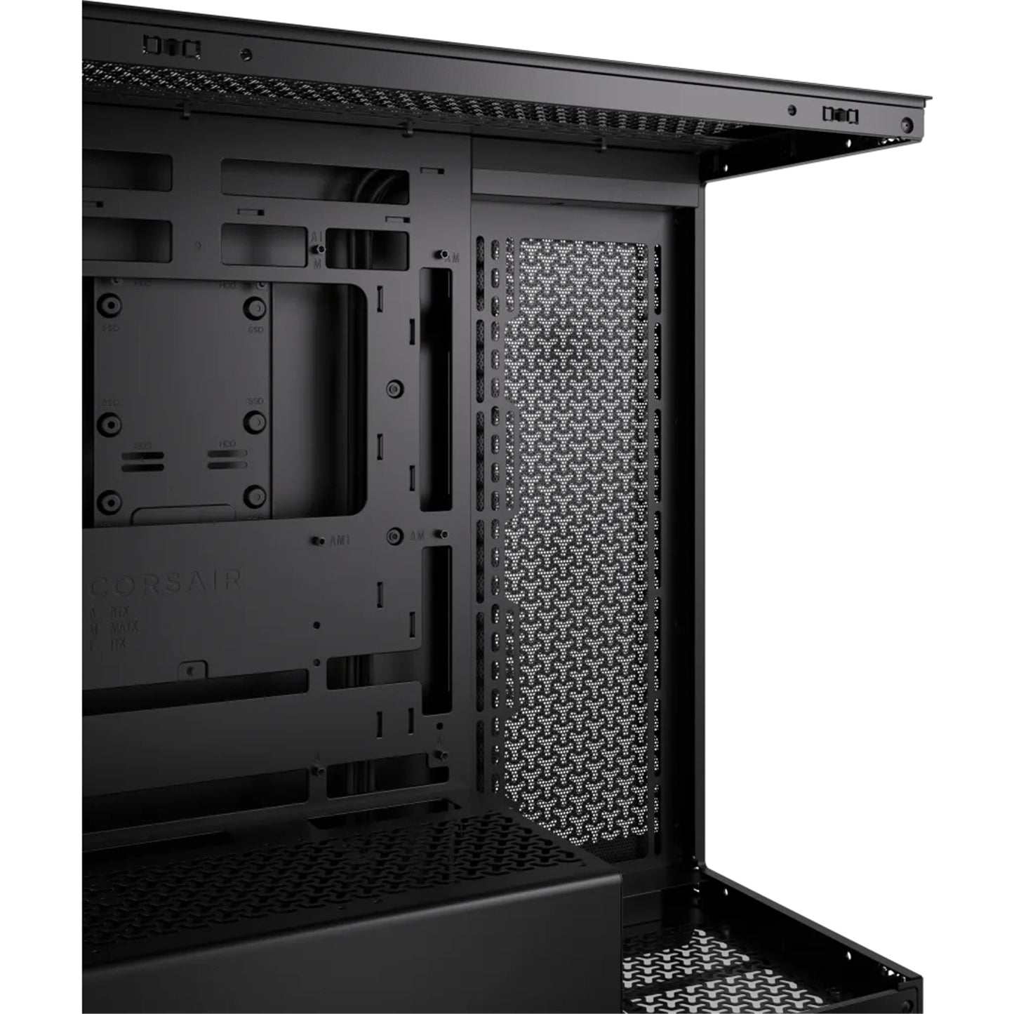 Corsair 3000X Black MidTower Tempered Glass Gaming Case
