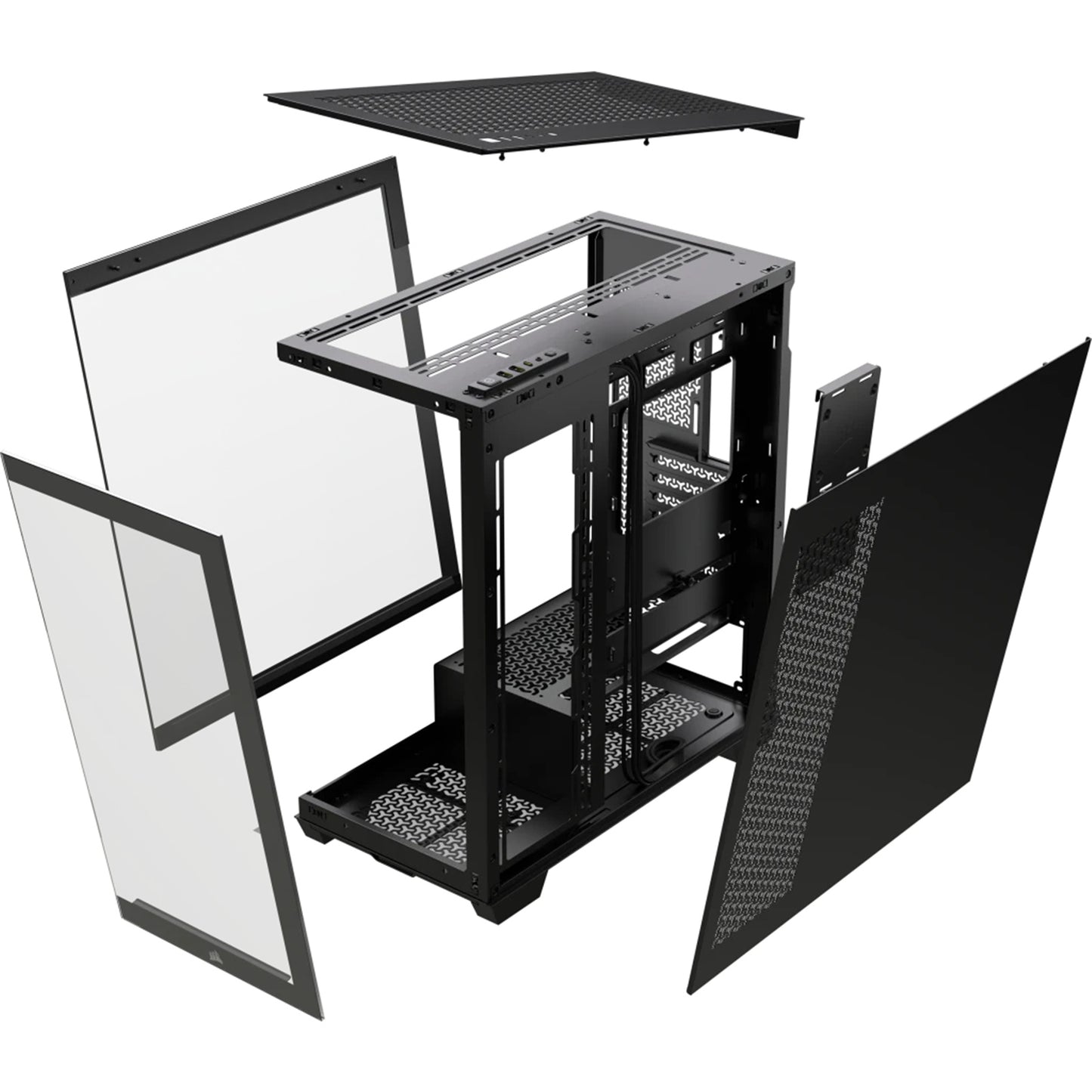 Corsair 3000X Black MidTower Tempered Glass Gaming Case
