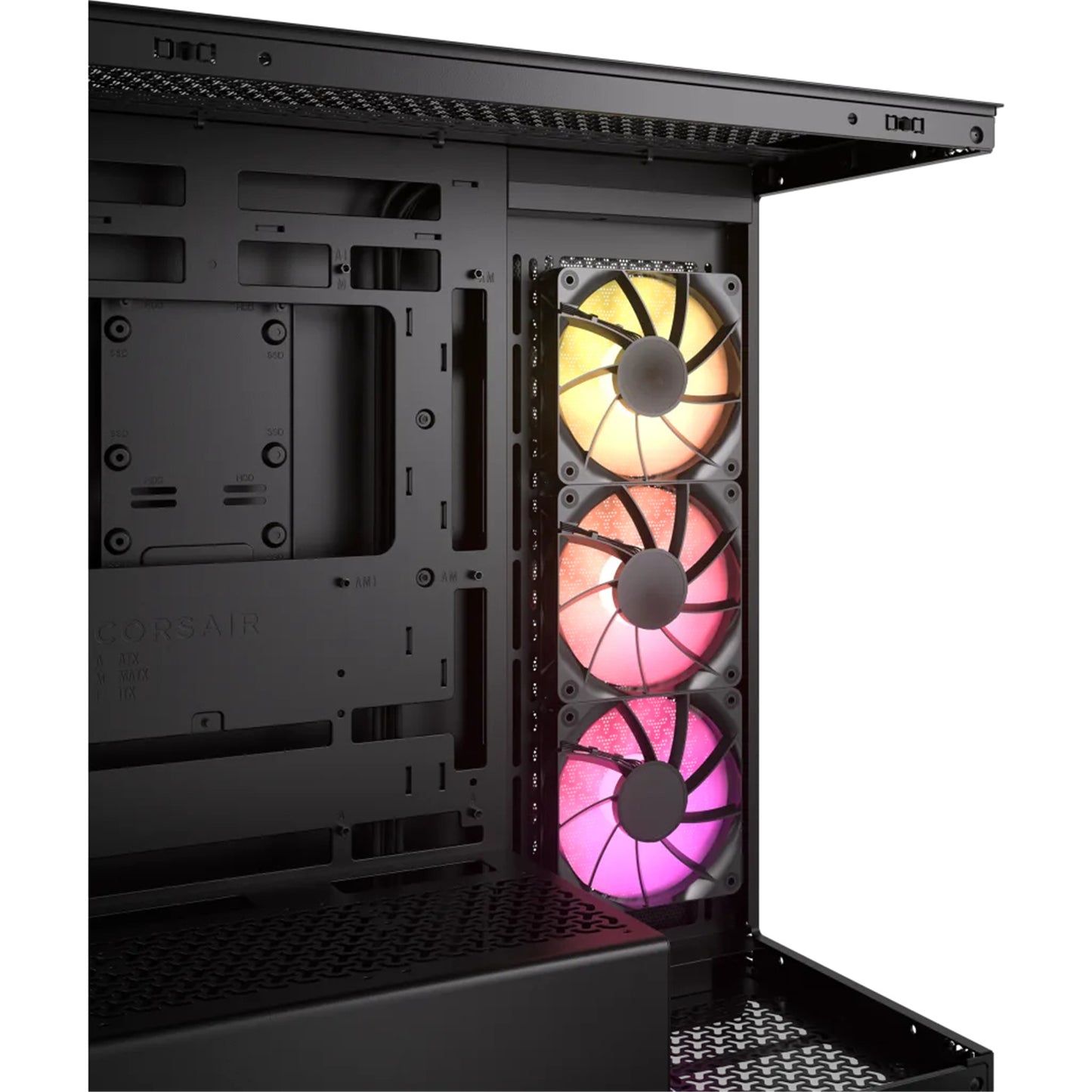 Corsair 3500X RGB Black MidTower Tempered Glass Gaming Case