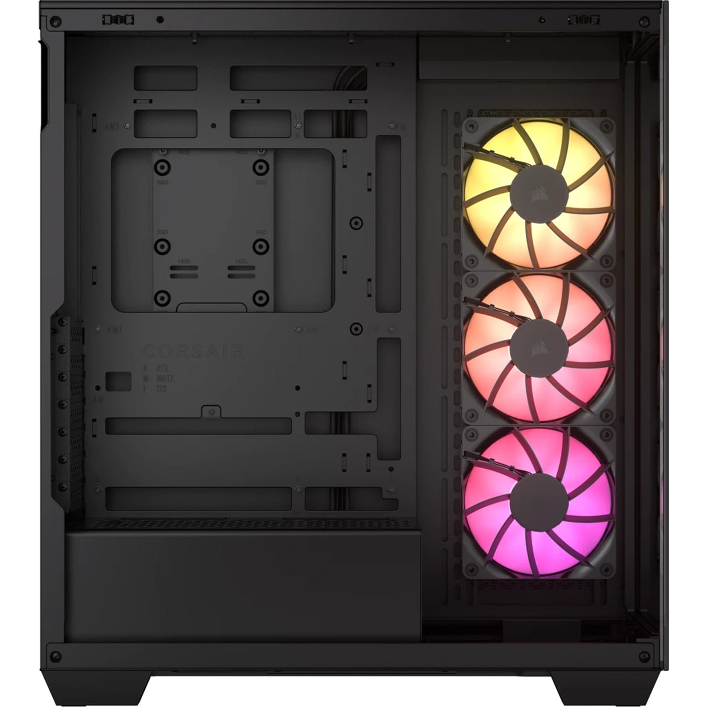 Corsair 3500X RGB Black MidTower Tempered Glass Gaming Case