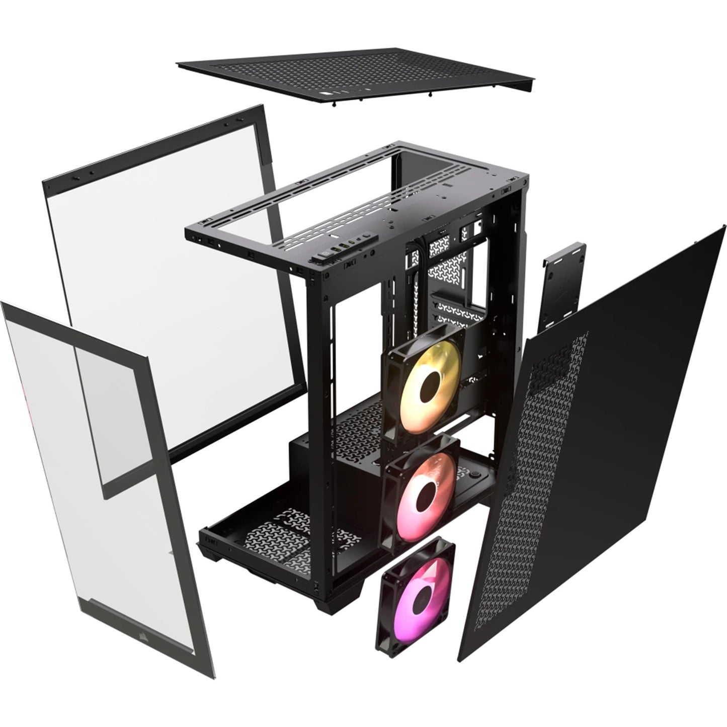 Corsair 3500X RGB Black MidTower Tempered Glass Gaming Case