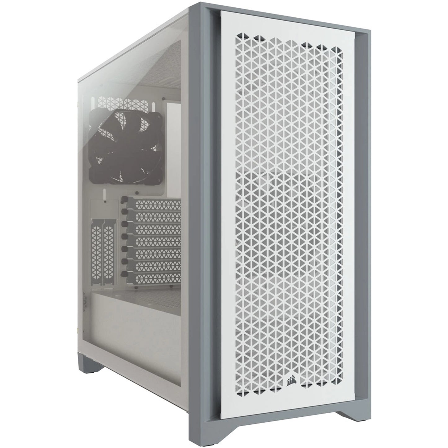 Corsair 4000D Airflow White ATX MidTower Tempered Glass Gaming Case