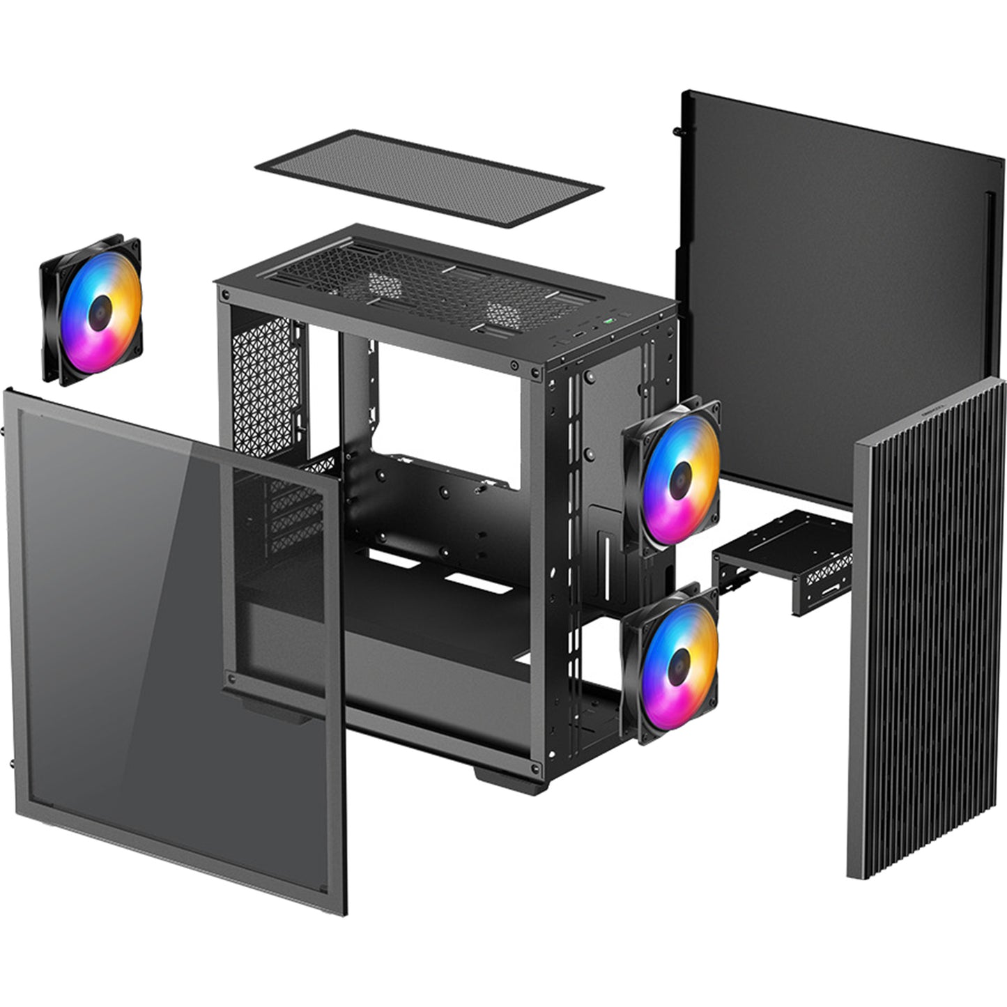 DEEPCOOL MATREXX 40 3FS with 3x Fans mATX Mid Tower