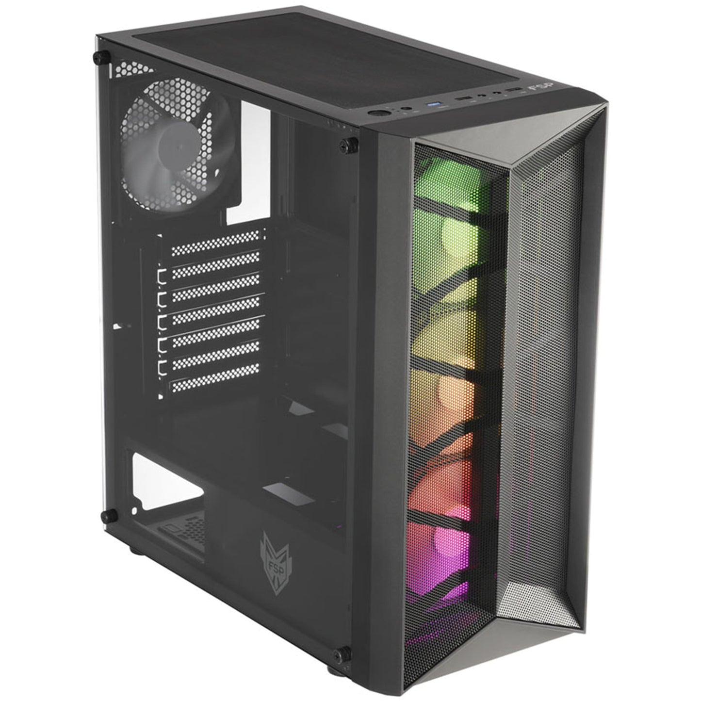 FSP CMT211A Black ATX Tower Case