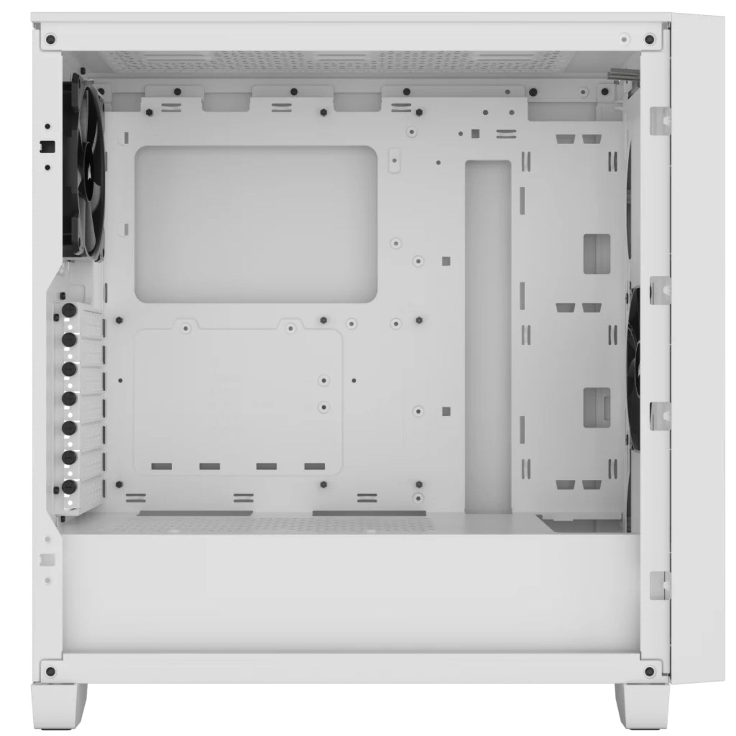 Corsair 3000D Airflow White ATX MidTower Tempered Glass Gaming Case