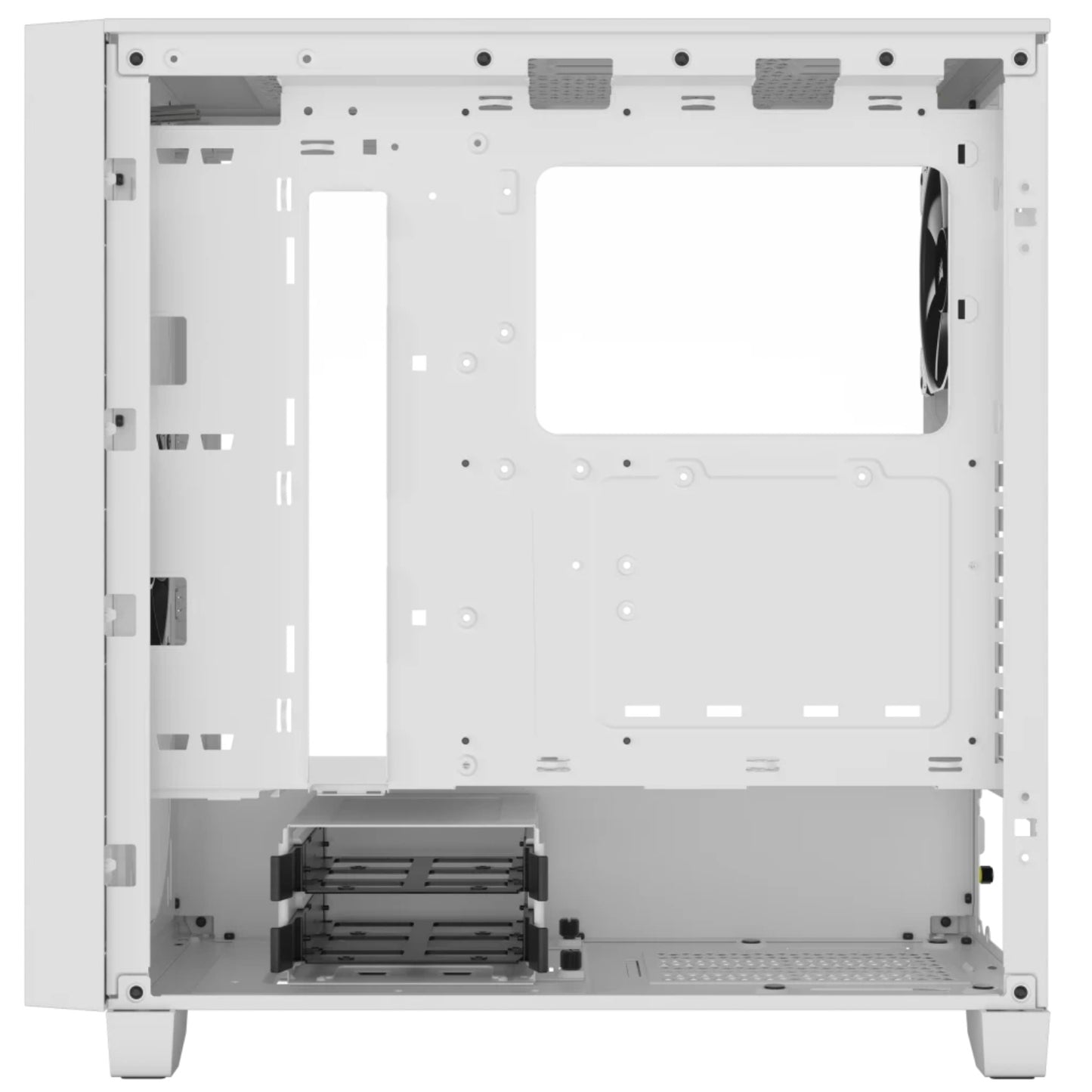 Corsair 3000D Airflow White ATX MidTower Tempered Glass Gaming Case