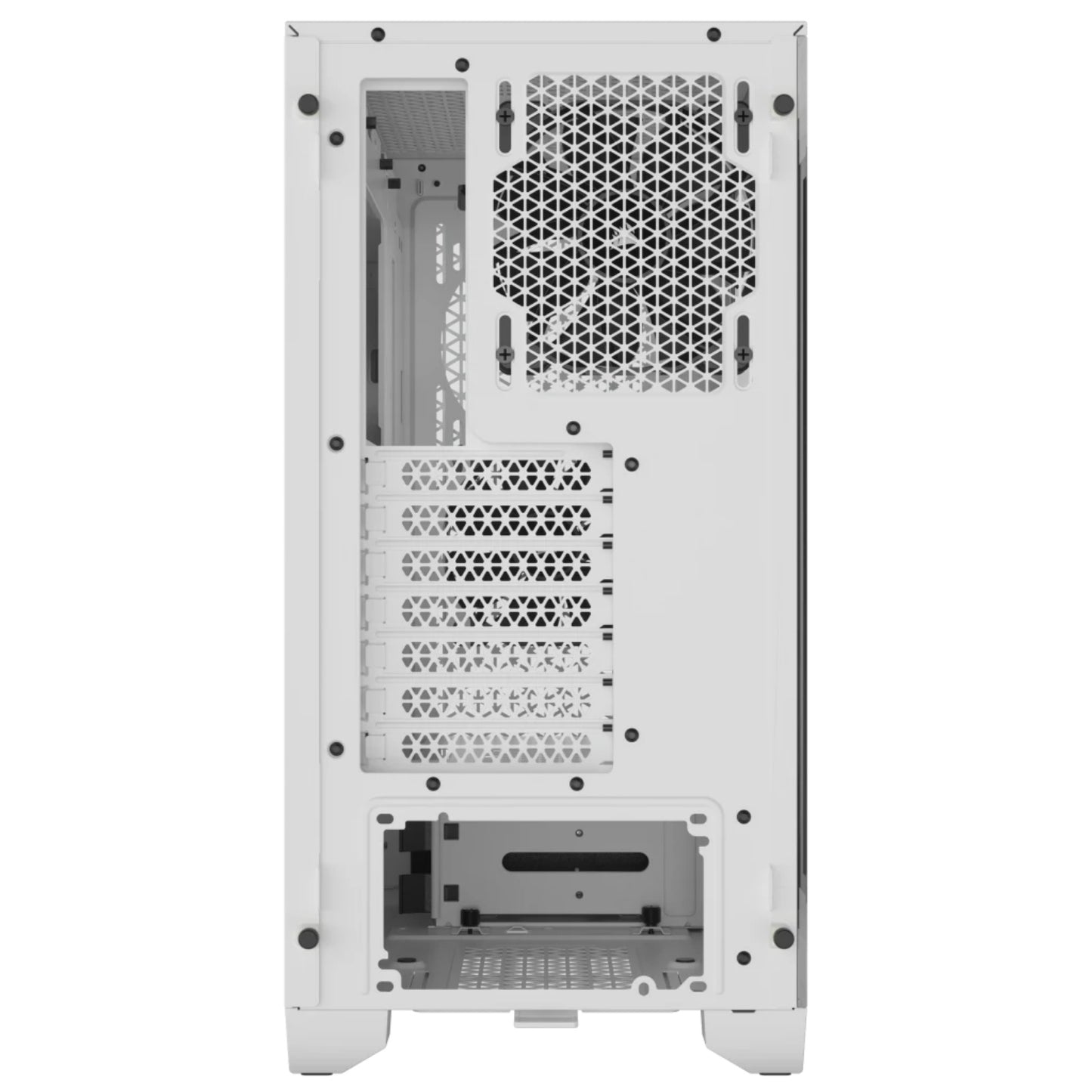 Corsair 3000D Airflow White ATX MidTower Tempered Glass Gaming Case