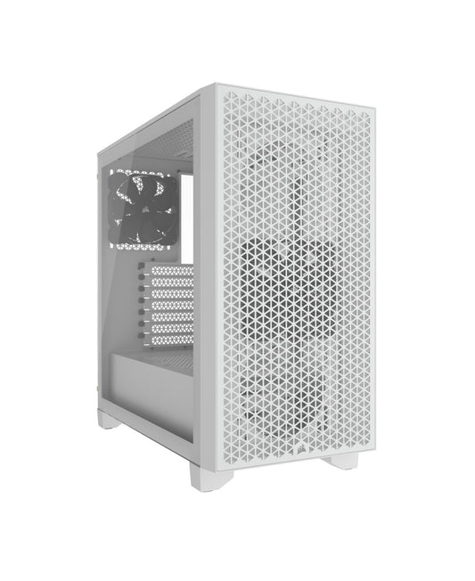 Corsair 3000D Airflow White ATX Mid Tower Tempered Glass Gaming Case