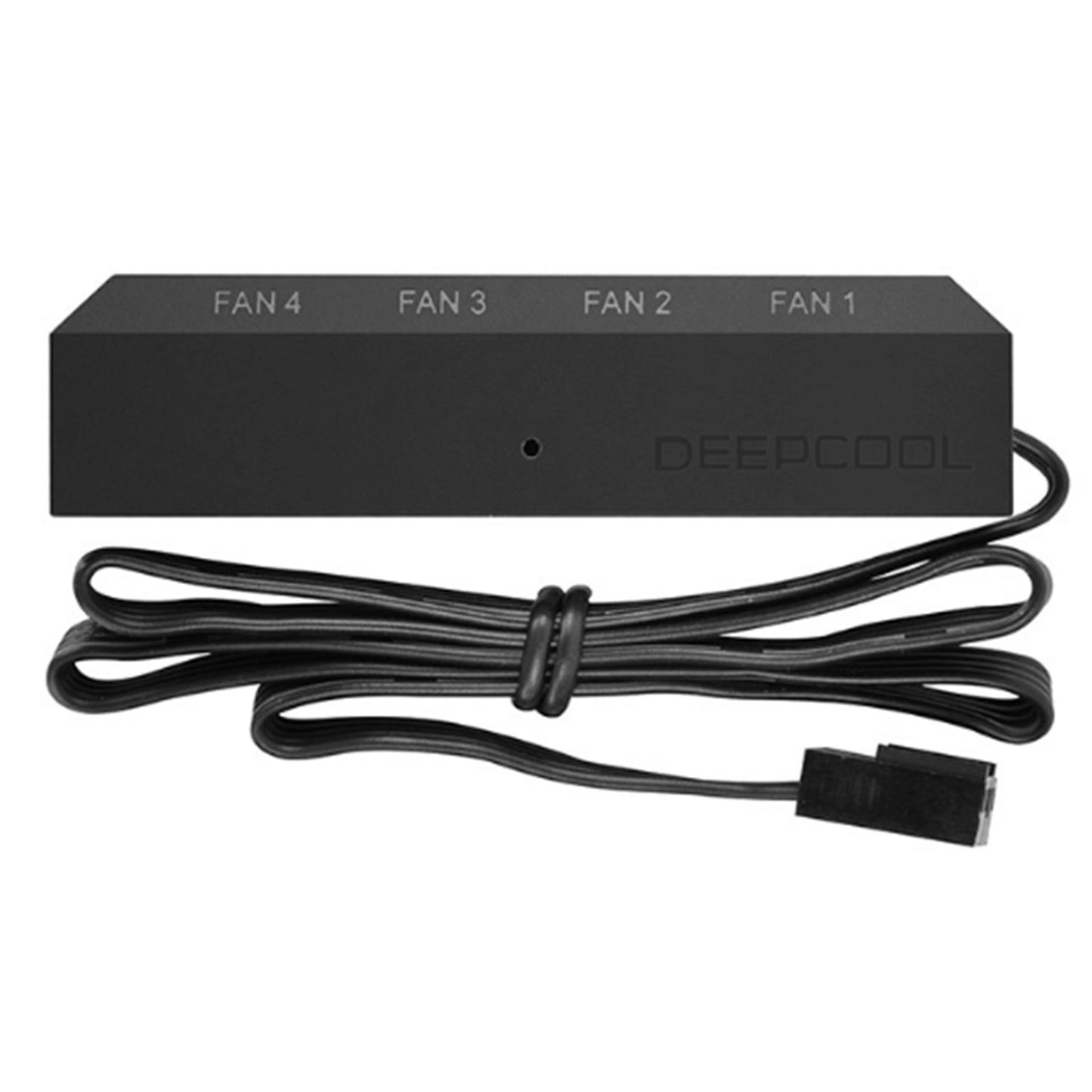 DEEPCOOL Fan Hub, PWM 4 Fans, 4 Pin Controls up to 4 PWM fan speed Supports fan with 3PIN/4PIN