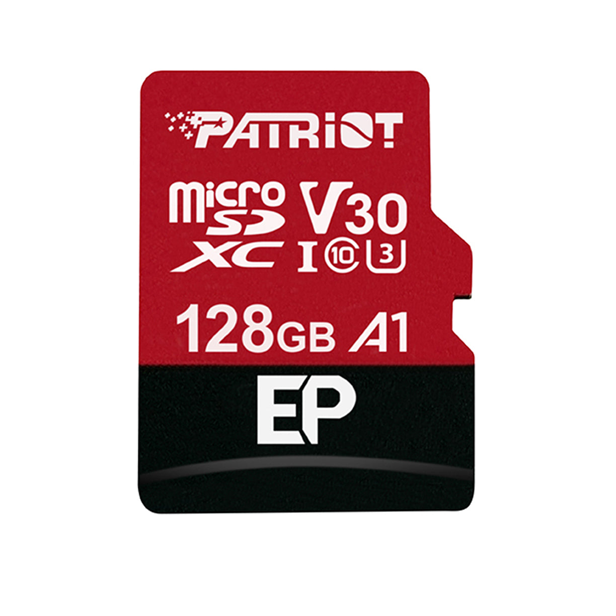 Patriot EP 128GB microSD Card w/ SD Adapter 3Yr Wty