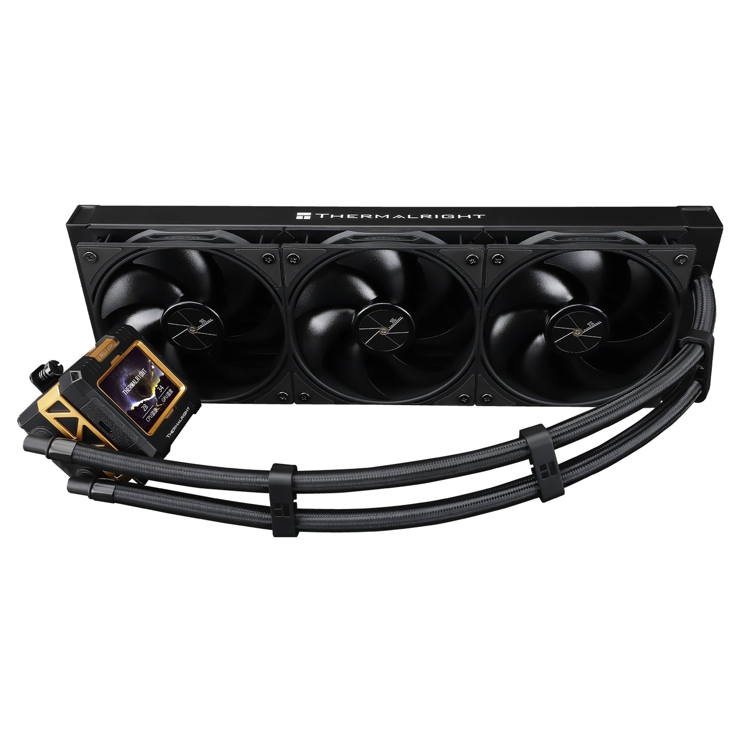 ThermalRight Frozen Warframe 360 BLACK AIO Liquid Cooler w/ IPS LCD Screen