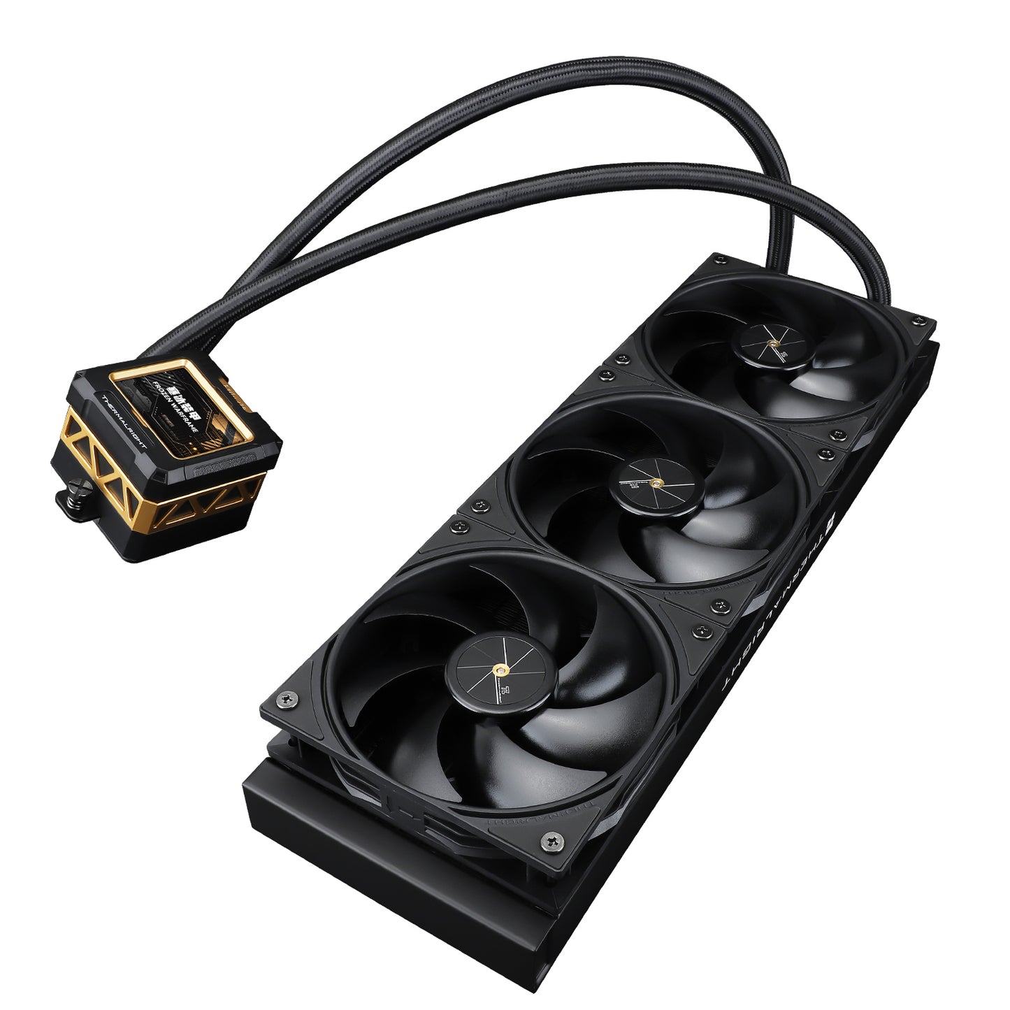 ThermalRight Frozen Warframe 360 BLACK AIO Liquid Cooler w/ IPS LCD Screen