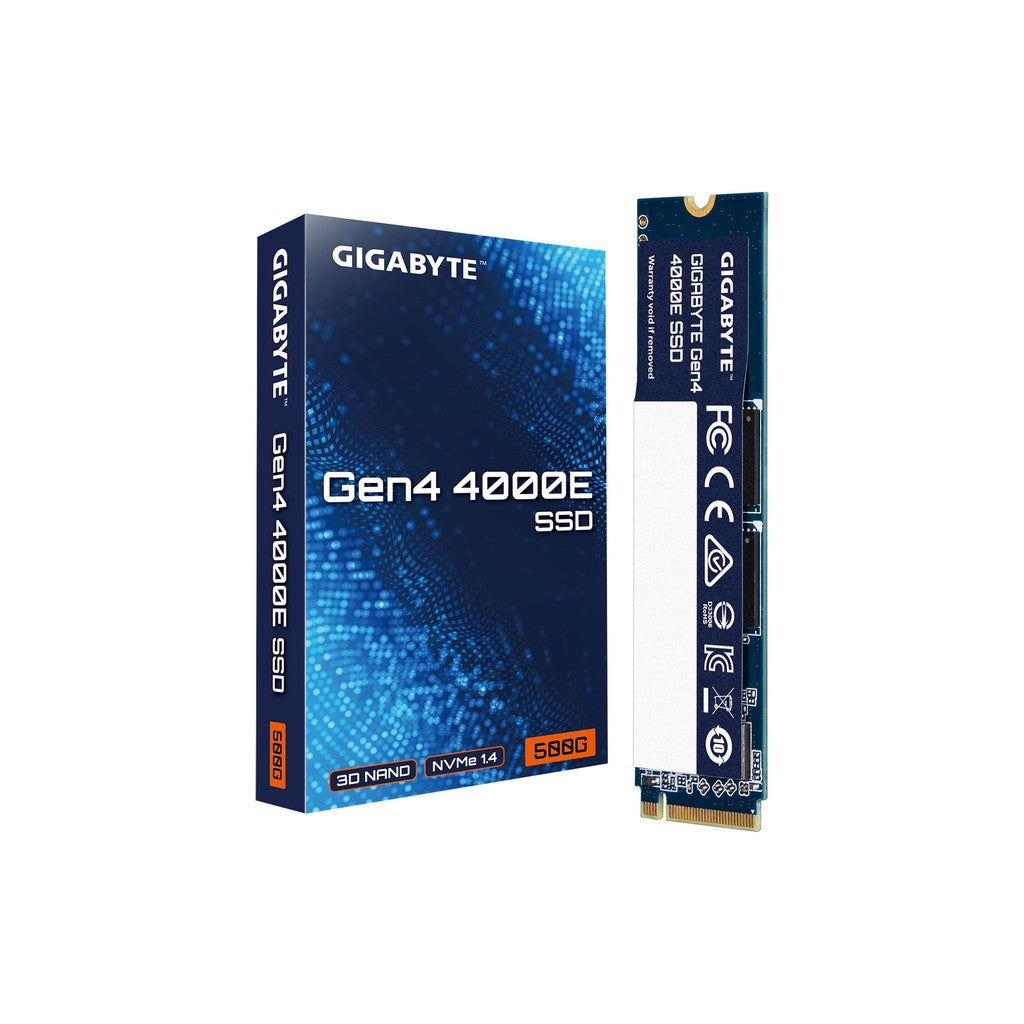 Gigabyte 4000E 500GB 3600MB/s PCIe 4.0 M.2 NVMe SSD