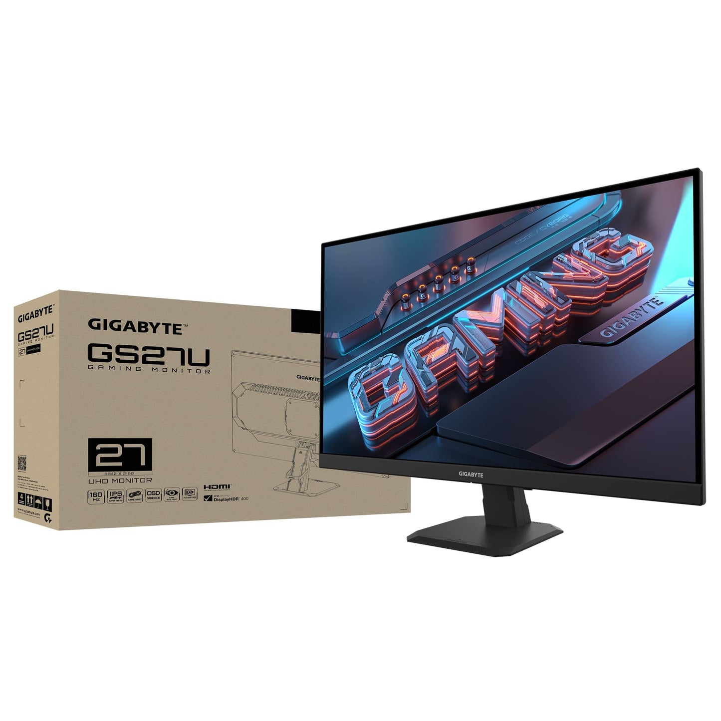 GIGABYTE GS27U 27" 4K UHD 1ms 160Hz HDR400 IPS Gaming Monitor