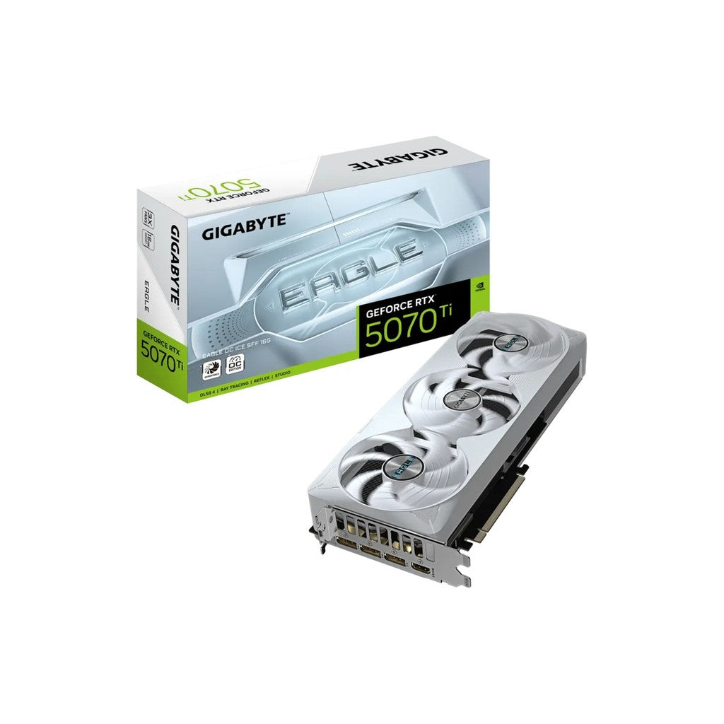 Gigabyte NVIDIA GeForce RTX 5070 Ti EAGLE OC ICE 16GB GDDR7 Graphics Card