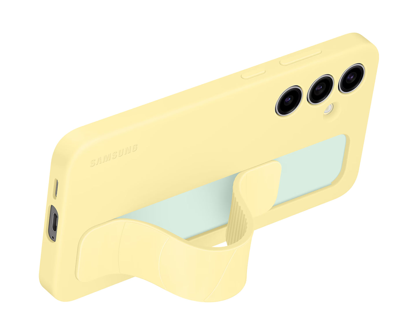 Samsung Galaxy S24 FE Standing Grip Case - Yellow
