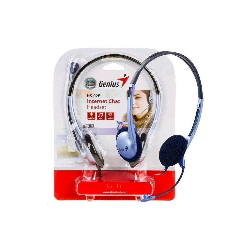 Genius HS-02B Classic Headset & Microphone