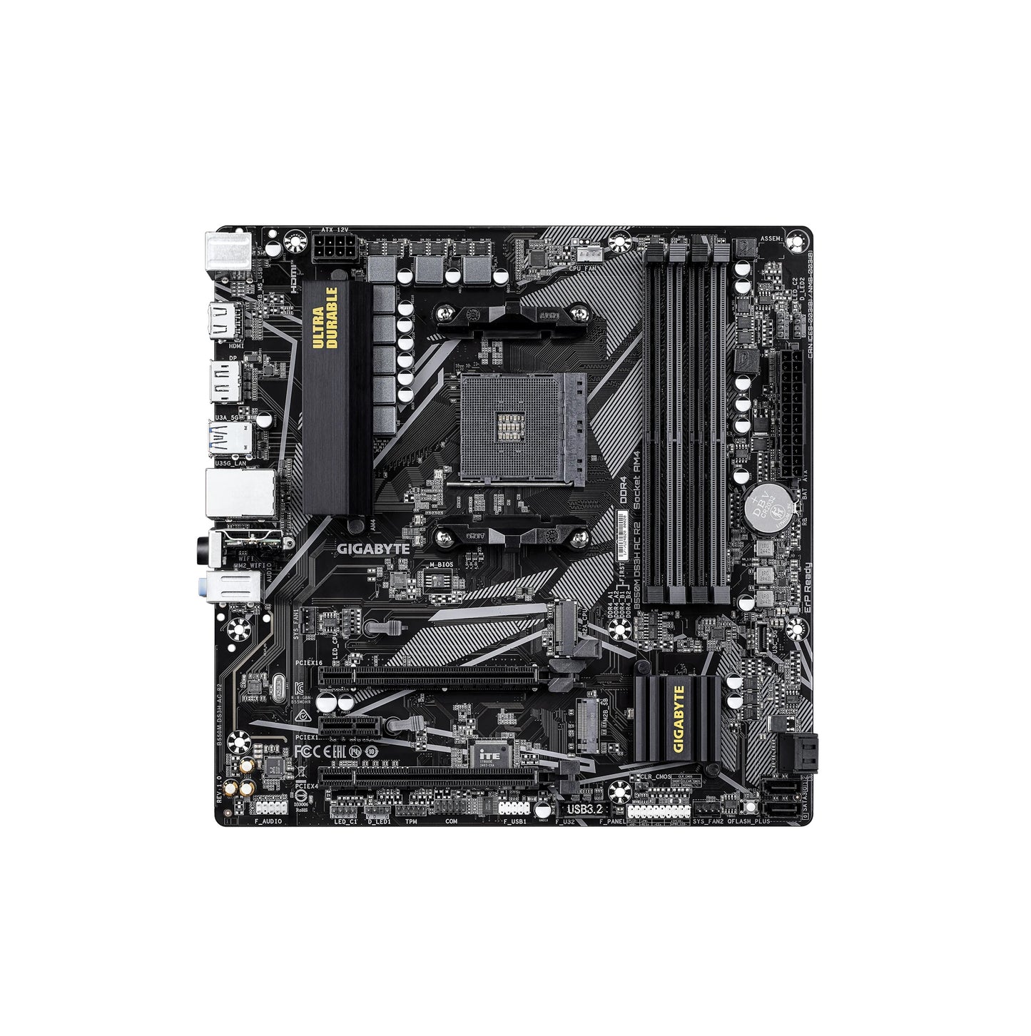 Gigabyte B550M DS3H AC R2 AM4 mATX Motherboard