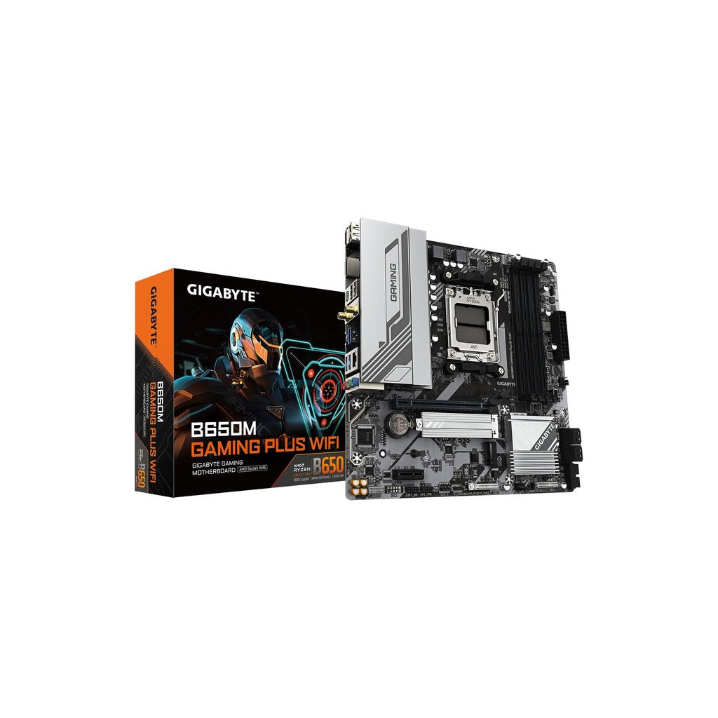 Gigabyte B650M GAMING PLUS WIFI AM5 mATX Motherboard