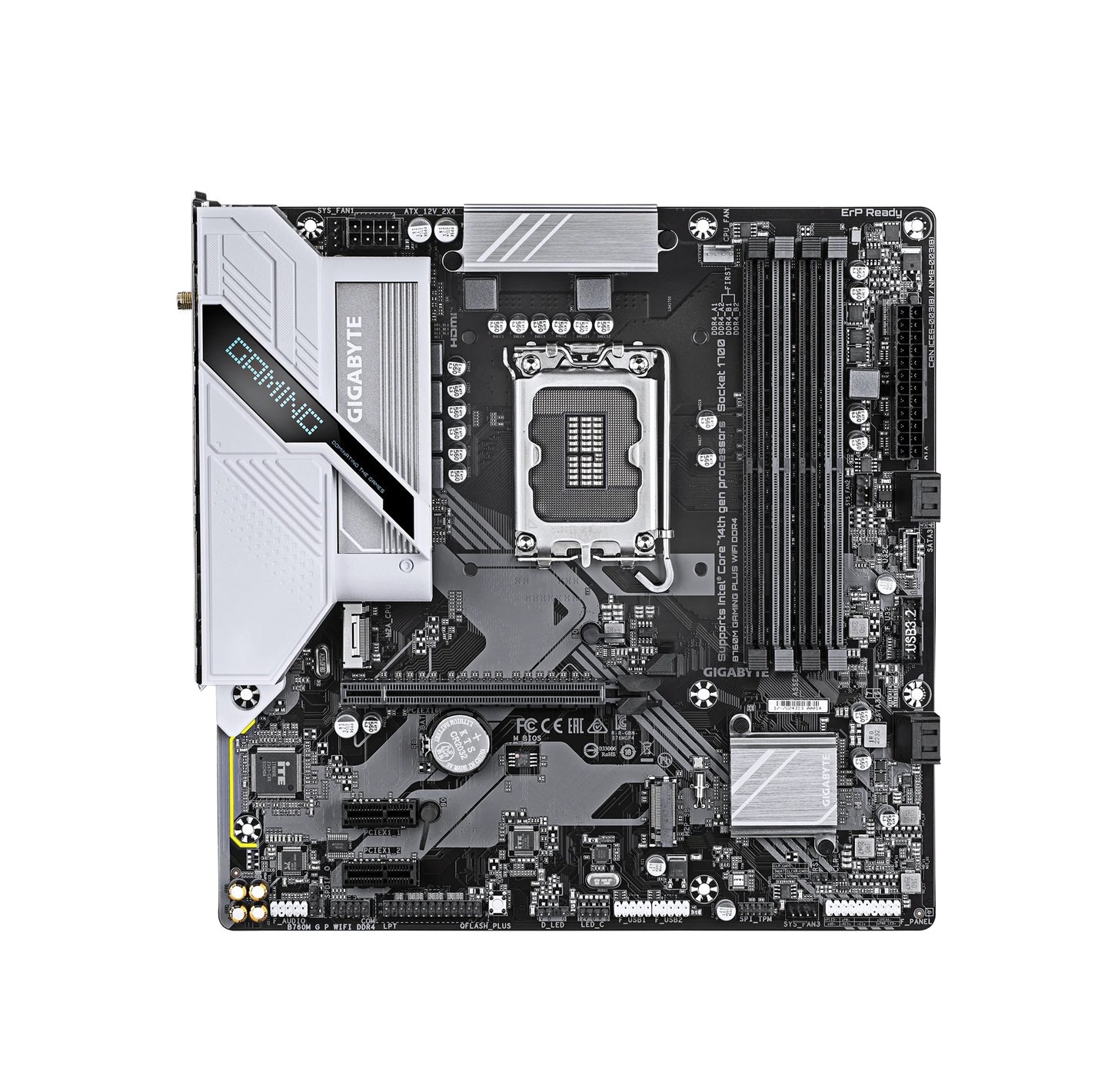 Gigabyte B760M Gaming Plus WIFI DDR4 mATX Motherboard