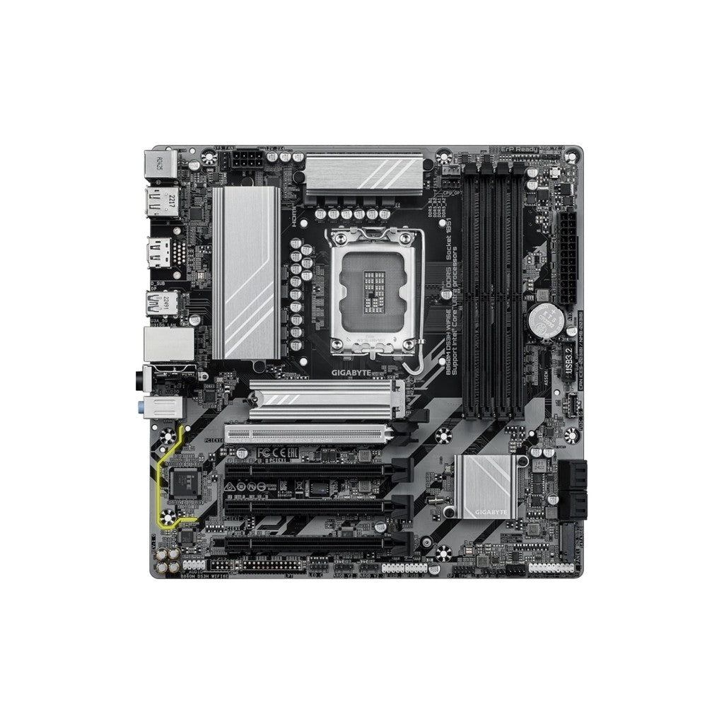 Gigabyte B860M DS3H WIFI6E mATX LGA 1851 Motherboard