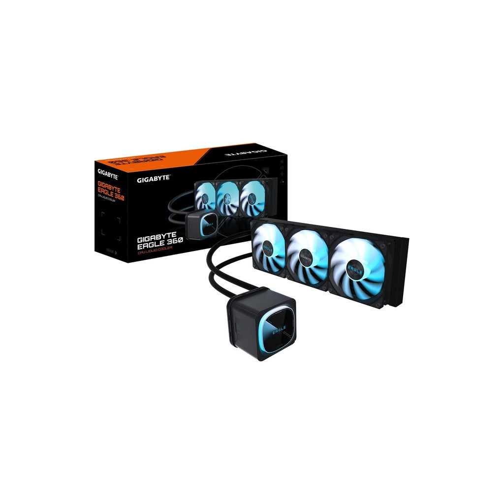 Gigabyte Eagle 360 Black 360mm ARGB AIO Water Cooler