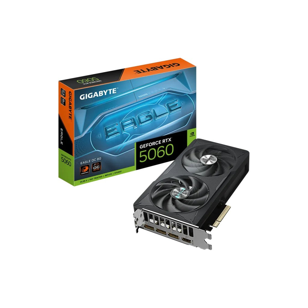 Gigabyte NVIDIA GeForce RTX 5060 EAGLE OC 8GB GDDR7 Graphics Card