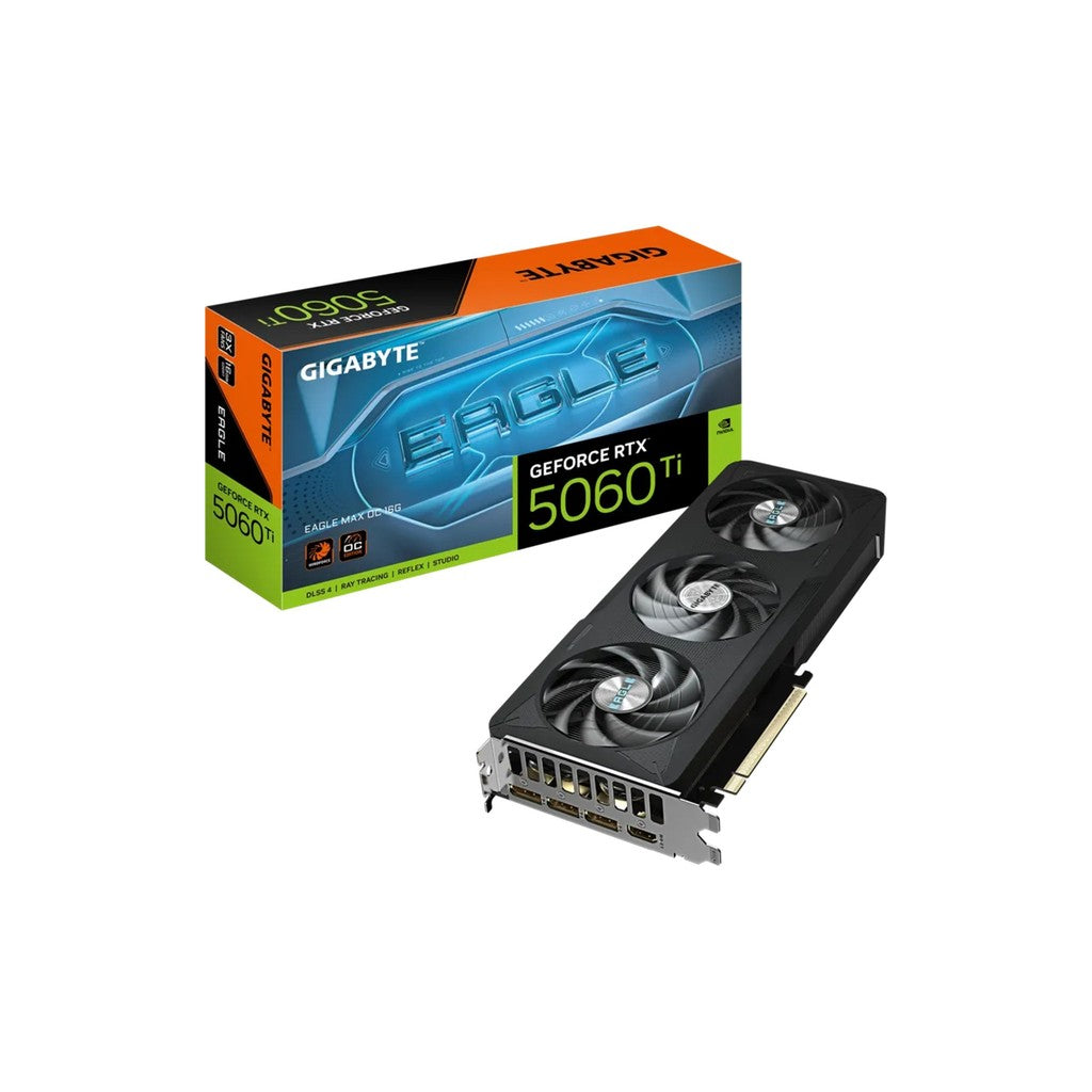 Gigabyte NVIDIA GeForce RTX 5060 Ti EAGLE MAX OC 16GB GDDR7 Graphics Card